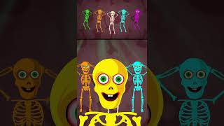 10 crazy skeleton jumping skeletons shortsfeed halloween2024 teeheetown [upl. by Aronel]