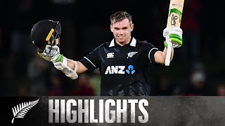 Latham leads chase with fifth ODI century  2nd ODI SHORT HIGHLIGHTS  BLACKCAPS v Bangladesh [upl. by Peony]