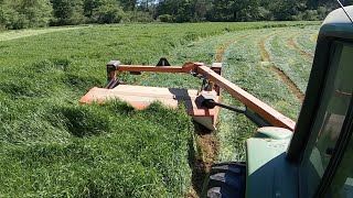 Cutting Hay On New Ground In The River Bottoms [upl. by Alma]