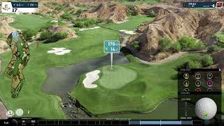 WGT Golf Wolf Creek 17 176Yard DoubleEagle Albatross [upl. by Aker]