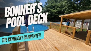 The Bonner Family Pool Deck Summer 2024 [upl. by Orvah]