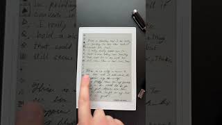 Handwriting to text BATTLE iPad Pro vs Supernote A6X2 Nomad tablet ipad technology eink [upl. by Winther]