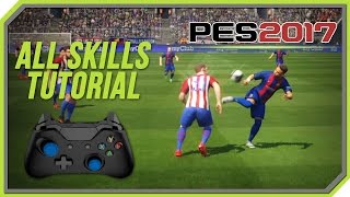 PES 2017 All Tricks and Skills Tutorial Xbox One Xbox 360 PC [upl. by Yoj704]