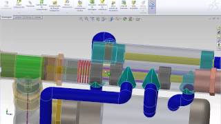 Arma de Pressão em 3D  Homemade Airgun Semiautomática Solidworks Parte 2 de 4 [upl. by Richardo275]