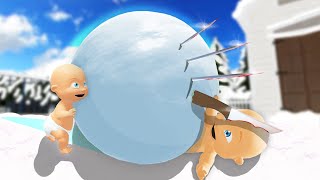 Babies make a different kind of snowball Whos your Daddy [upl. by Kowtko]