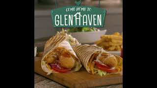 Glenhaven chicken goujon wrap [upl. by Eirrak]