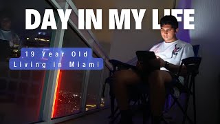 DAY IN MY LIFE  19 Year Old Living in Miami [upl. by Matland]