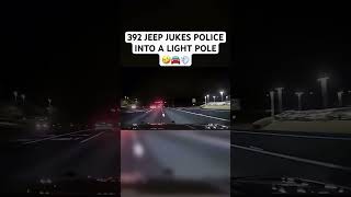 State Troopers chases 900hp 392 Jeep and crashes😭 youtubeshorts srt police [upl. by Aihsram]