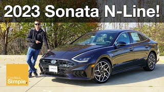 2023 Hyundai Sonata NLine  The Sportiest Midsize Sedan [upl. by Hertzfeld]