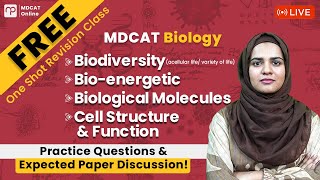 MDCAT Reconduct 2024  Free Revision Class 01  Biology  SZABMU  Sindh [upl. by Shulock]