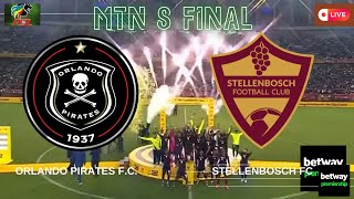 Orlando Pirates 3 VS Stellenbosch 1  Trophy Ceremony  MTN 8 Final 2024 [upl. by Baynebridge]