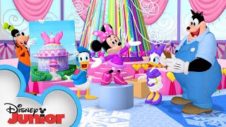 Minnies Bow Show 🎀  Mickey Mouse Clubhouse  Mickey Mornings  disneyjr [upl. by Naehgem]