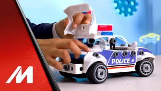 NEW RC Police Car How to Build  Meccano Junior  Toys for Kids [upl. by Eiramanitsirhc]