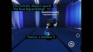 Electricity dance pack no backpacking dance moms [upl. by Lihka]