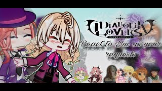 🌈✉️Diabolik lovers react to Yui as your requests🌀🕸️DL GL2🩸 [upl. by Onitsirc]