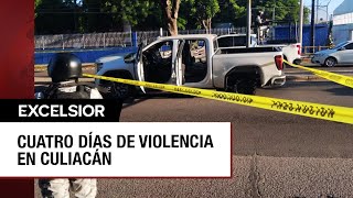 Enfrentamientos entre narcos deja paralizado a Culiacán [upl. by Oler]