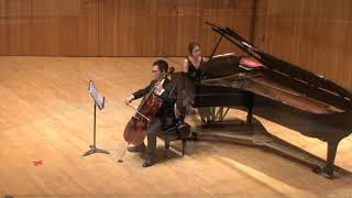 Poulenc Sonata for Cello and Piano FP 143  1 Allegro Tempo di marcia [upl. by Daniel]