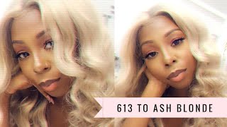 I TRIED Re’biana Symone’s EPIC ASH BLONDE HAIR TUTORIAL QT Hair ForeverTati [upl. by Basso25]