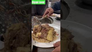 Hyderabadi beef biryani  Hyderabadi mutton biryani youtubeshorts [upl. by Adnamar]