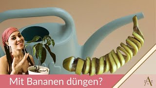 Bananenschalen Dünger 🍌🍌🌴😁😁 [upl. by Garner446]