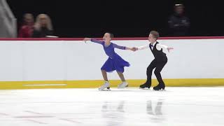 European Waltz  ice dancing by Nicholas and Sophia Kartashov [upl. by Asseniv928]