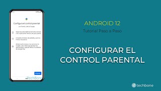 Configurar el Control parental Android 12 [upl. by Nitsreik]