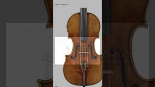 Antonio Stradivari 1703 “The Rougemont“ [upl. by Anton]