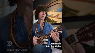 Slide and resonator ukulele classicrockband ledzeppelin ukulele [upl. by Longley167]