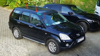 Honda CRV2 22 iCTDi Усиление крепления верхних рейлингов [upl. by Orodisi258]