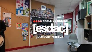 ESDAC Clermont Ferrand  Visite du campus en drone [upl. by Aicinoid535]