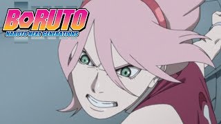 Sakura vs Shin  Boruto Naruto Next Generations [upl. by Clementina]