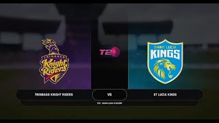 CPL 2024 Season Match 26 Trinbago Knight Riders VS Saint Lucia Kings [upl. by Henning]