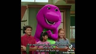 try not to laugh pt1 tik tok barney Edition [upl. by Ahsiki]