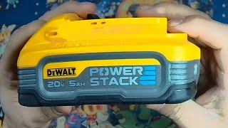 Dewalt 5ah Powerstack Battery [upl. by Santiago]