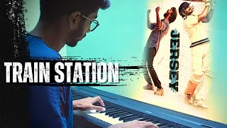 Jersey Train Station BGM  Piano Cover  Anirudh Ravichander [upl. by Flodur]