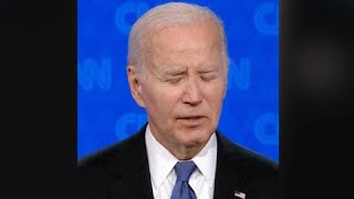 Titubeo y balbuceo así Biden perdió el hilo durante debate contra Trump [upl. by Smitt294]