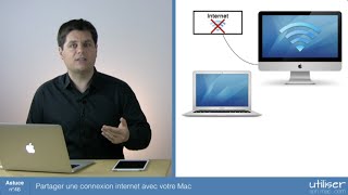 Astuce 46  Partager une connexion internet avec votre Mac [upl. by Novehs]