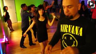 Phuong y Salsa Eddy social salsa  CultureBeat Houston [upl. by Corabella245]