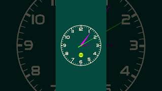 🕰️ Analog Clock Short 15 Second [upl. by Granthem440]