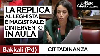 Cittadinanza Bakkali Pd risponde per le rime a Iezzi Lintervento è da brividi [upl. by Alamap560]