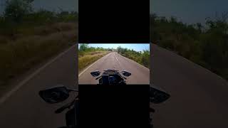 Yamaha r1 crazy exhaust sound 🔊  R15v4  r1 r15 r15v4 shortsfeed v4biker07 [upl. by Sedberry]