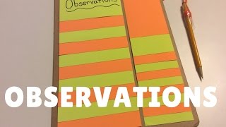 Teachers Document Observation [upl. by Hsekar]