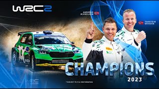 WRC2 Champions 2023 [upl. by Anitahs]