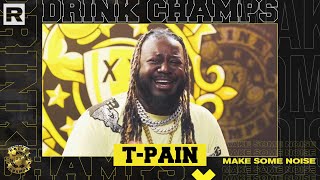 TPain On Usher How He Got Into AutoTune Beyonce Future amp More  Drink Champs [upl. by Ainimreh]