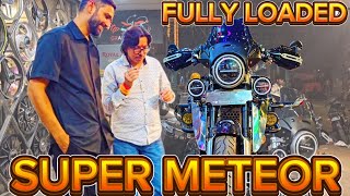 Modified Super Meteor 650  Super Meteor Accessories  650 Exhaust  Bike Modification [upl. by Helenka]