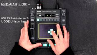 Korg Kaossilator Pro Performance Video [upl. by Beisel]