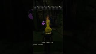 Reakcja na wypicie lekarstwa Gothic shorts gothic gothic2 gaming gothicremake witcher gry [upl. by Nwhas]