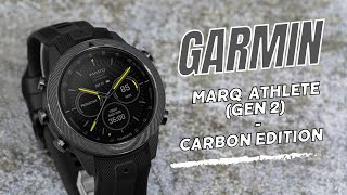 Garmin MARQ® Athlete Gen 2  Carbon Edition 0100272211 0100272210 Unboxing [upl. by Bazluke]