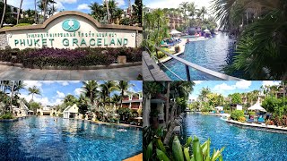 Phuket Graceland Resort 4 Patong Juli 2024 walking visual Tour I Thailand Patong Beach Bangla Road [upl. by Hutner691]