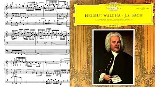 JS Bach Prelude and Fugue in C major BWV 545  Helmut Walcha 1965  DG 139 114 [upl. by Weinstock]